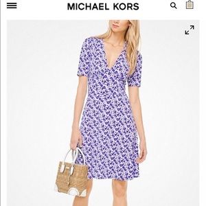 Micheal Kors Carnation Matte Jersey Dress